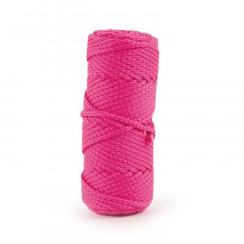 Kordel geflochten Ø 5mm Neonpink